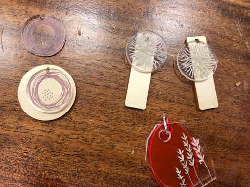 JEWELLERY | HAND PAINTED ACRYLIC JEWELLERY