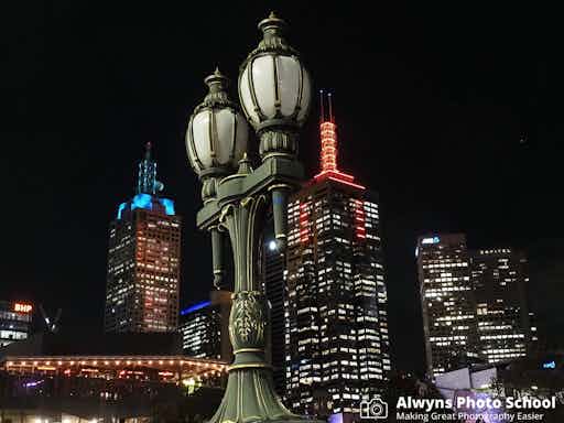 Melbourne City Night Photography Course-(Melbourne CBD )