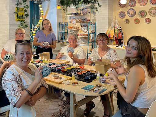 Turkish Mosaic Lamp Workshop: Ballarat Art Class