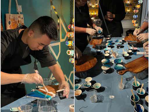 Resin Art Classes in Melbourne