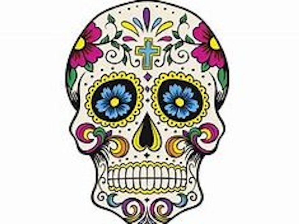 Day of the Dead Inspired Art - Drawing